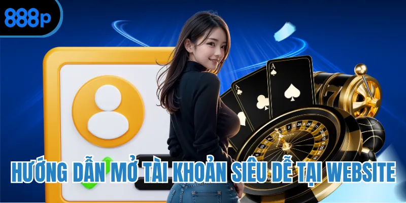 Hướng dẫn mở tài khoản siêu dễ tại website